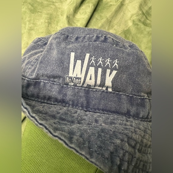 Denim HIV/AIDS Walk Bucket Hat - Picture 2 of 5